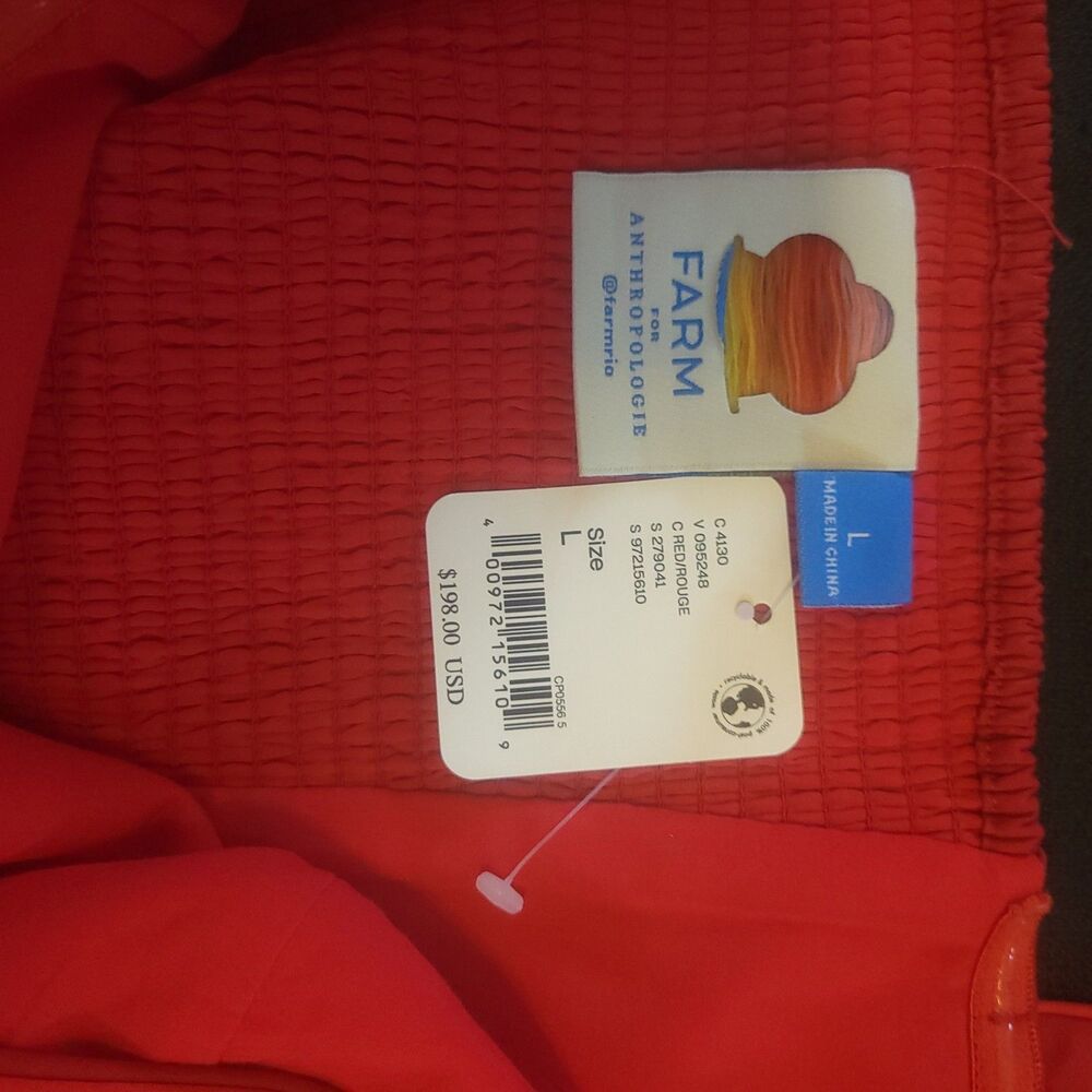 FARM Rio Strapless Mini Dress in Red - Picture 9 of 15